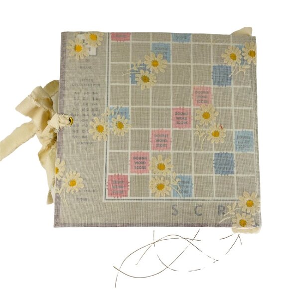 Handmade Junk Journal Hard Custom Game Board Cover Includes Removable Ephemera u - Picture 4 of 16